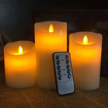 3pcs/lot Flickering Flameless Pillar LED Candle Lights 10keys remote controller timer melted edge Wedding Xmas Party Decor-Amber
3pcs/lot Flickering Flameless Pillar LED Candle Lights 10keys remote controller timer melted edge Wedding Xmas Party Decor-Amber