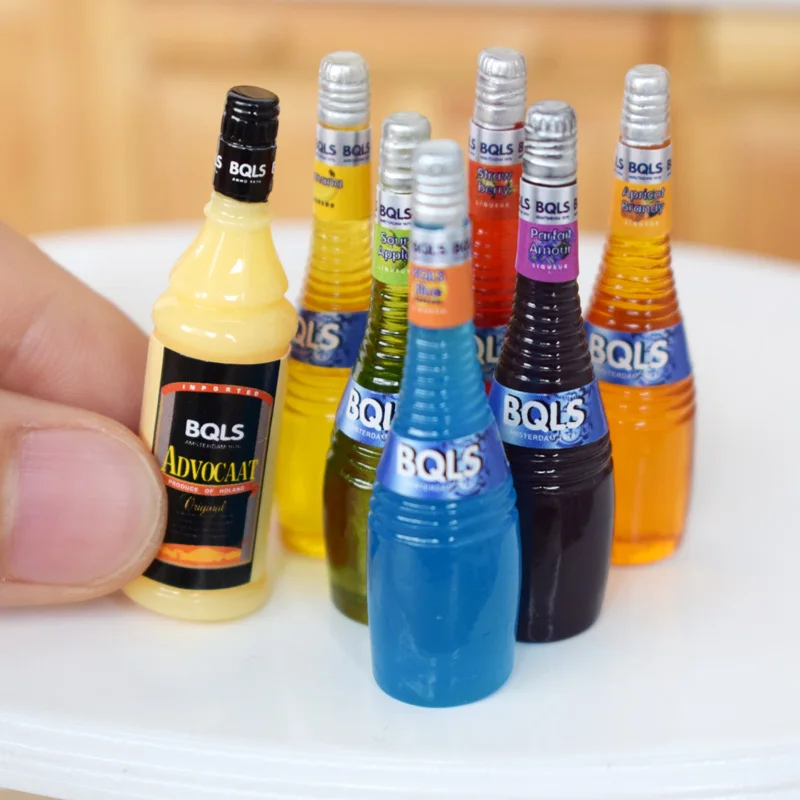 1/6 Dollhouse Minaiture 7 Bottles Simulation Netherlands Liqueur Wine Model Food Drinks for Barbies BJD Pullip Doll Toy
1/6 Dollhouse Minaiture 7 Bottles Simulation Netherlands Liqueur Wine Model Food Drinks for Barbies BJD Pullip Doll Toy