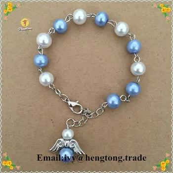 freeship white 8mm glass imitation pearl rosary bracelet,religious bracelet, fashion bracelet bangle with angel wing pendant
freeship white 8mm glass imitation pearl rosary bracelet,religious bracelet, fashion bracelet bangle with angel wing pendant