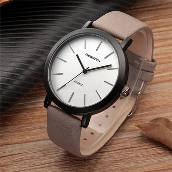 REBIRTH Brand Men Women Watches Lovers Mens Watches Simple Leather Strap Quartz-watch Clock Sport Male relogios femininos 2018
REBIRTH Brand Men Women Watches Lovers Mens Watches Simple Leather Strap Quartz-watch Clock Sport Male relogios femininos 2018