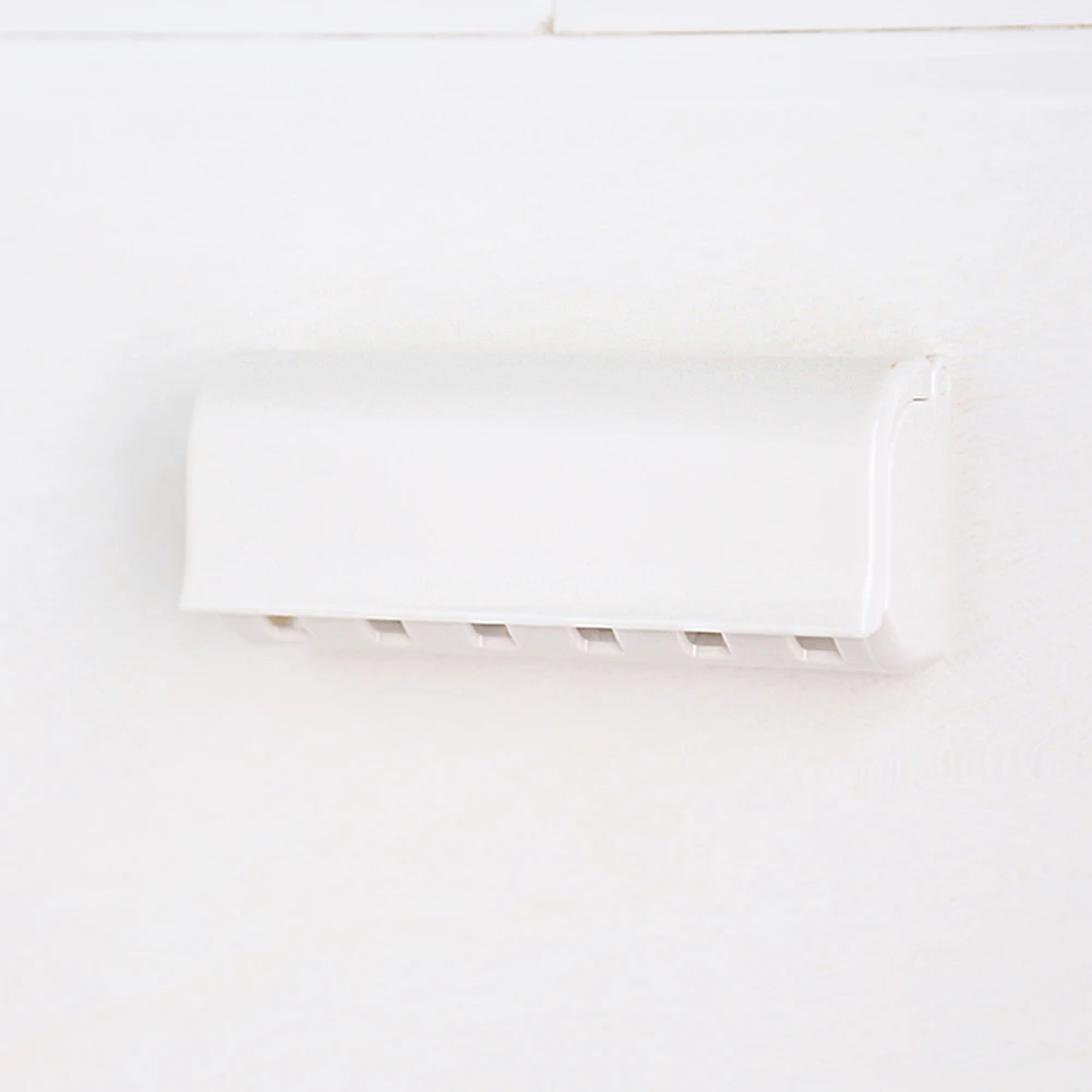 2/6 Grids Bathroom Dust-Proof Home ABS Resin Durable Rack Toothbrush Holder With Protecting Cover Hotel Hygienic Back Adhesive
2/6 Grids Bathroom Dust-Proof Home ABS Resin Durable Rack Toothbrush Holder With Protecting Cover Hotel Hygienic Back Adhesive