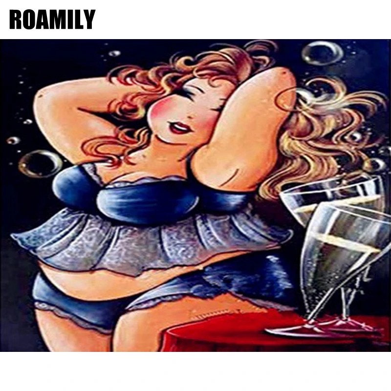 ROAMILY,Diamond Mosaic,Fat Women Fat Ladies,Cartoon Daimond Painting,Sexy Diamond Embroidery,Full Drill Diamond Painting,Mosaic,
ROAMILY,Diamond Mosaic,Fat Women Fat Ladies,Cartoon Daimond Painting,Sexy Diamond Embroidery,Full Drill Diamond Painting,Mosaic,