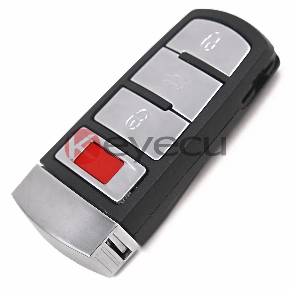 Keyecu NEW Replacement Shell Smart Remote Key Case Fob for VW VOLKSWAGEN CC Passat Magotan 3+1 Button
Keyecu NEW Replacement Shell Smart Remote Key Case Fob for VW VOLKSWAGEN CC Passat Magotan 3+1 Button