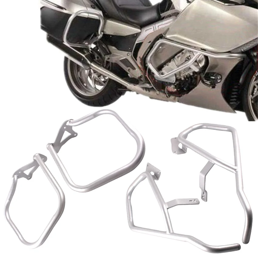 Front&Rear Engine Crash Bars Guard Protection For BMW K1600GTL 2011-2018 2012 13 14 15 16 17 Silver
Front&Rear Engine Crash Bars Guard Protection For BMW K1600GTL 2011-2018 2012 13 14 15 16 17 Silver