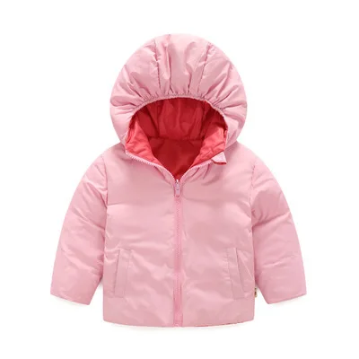 Brand design Double faced child cotton-padded jacket winter fashion children's clothing baby boy girl padded coat with a hood
Brand design Double faced child cotton-padded jacket winter fashion children's clothing baby boy girl padded coat with a hood