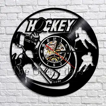 Vinyl Record Wall Clock Sport Time Clock Ice Hockey Handmade Nusery Wall Art Decor Housewariming Gift For Youth Men Women
Vinyl Record Wall Clock Sport Time Clock Ice Hockey Handmade Nusery Wall Art Decor Housewariming Gift For Youth Men Women
