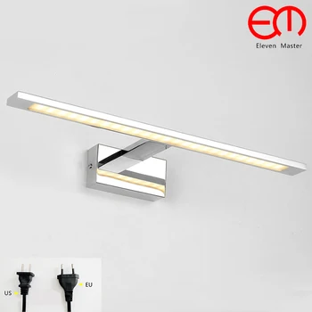 Modern with plug Bathroom mirror light waterproof anti-fogging LED Mirror Light AC100~240V LED Wall Lamp wall light RML0032 
Modern with plug Bathroom mirror light waterproof anti-fogging LED Mirror Light AC100~240V LED Wall Lamp wall light RML0032