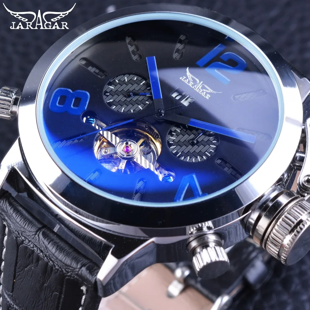 Jaragar Racing Sport Military Wrist Watch Fashion Blue Dial 50mm Big Dial Design Mens Watches Top Brand Luxury Automatic Watch
Jaragar Racing Sport Military Wrist Watch Fashion Blue Dial 50mm Big Dial Design Mens Watches Top Brand Luxury Automatic Watch