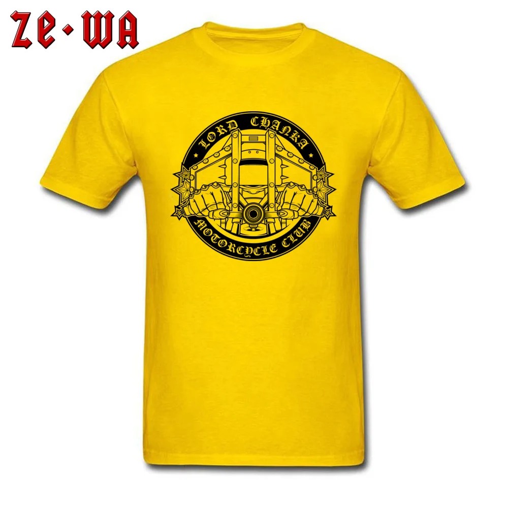 Gift Short Sleeve Tees Mother Day Crew Neck 100% Cotton Fabric Men T-shirts Lord Chanka MCC Gift Sweatshirts On Sale Lord Chanka MCC yellow