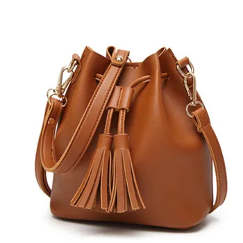 Fashion Women Bags Crossbody Bags For Women 2019 Bolsa Feminina Soft PU Leather Soft Tassel Small Bucket Shoulder Bags
Fashion Women Bags Crossbody Bags For Women 2019 Bolsa Feminina Soft PU Leather Soft Tassel Small Bucket Shoulder Bags
