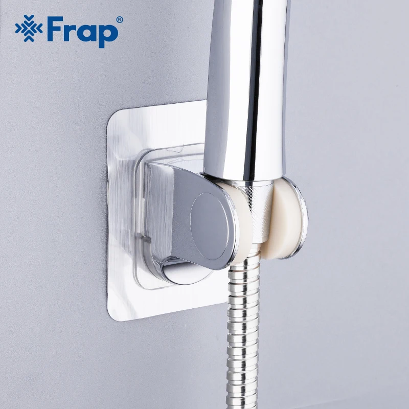 Frap Handheld Suction Up Chrome Polished Adjustable Self-adhesive Wall Mounted Showerhead Holder Bathroom Shower Holder Bracket
Frap Handheld Suction Up Chrome Polished Adjustable Self-adhesive Wall Mounted Showerhead Holder Bathroom Shower Holder Bracket
