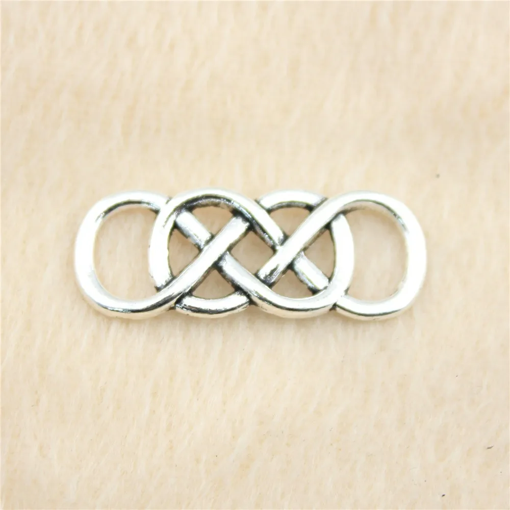 42pcs/lot 33*12mm ancient silver Double Infinity Connector charm Pendants DIY jewelry for bracelet necklace earring
42pcs/lot 33*12mm ancient silver Double Infinity Connector charm Pendants DIY jewelry for bracelet necklace earring