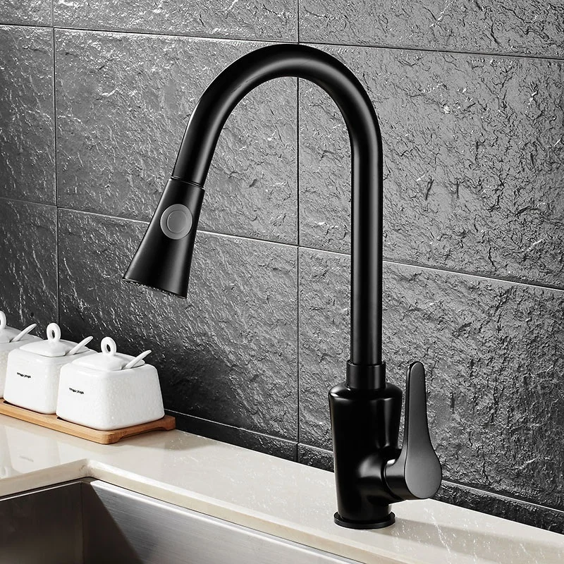All brass body, 360 swivel faucet, hot and cold sink, dish basin, kitchen faucet, pull type, dirty paint, black
All brass body, 360 swivel faucet, hot and cold sink, dish basin, kitchen faucet, pull type, dirty paint, black
