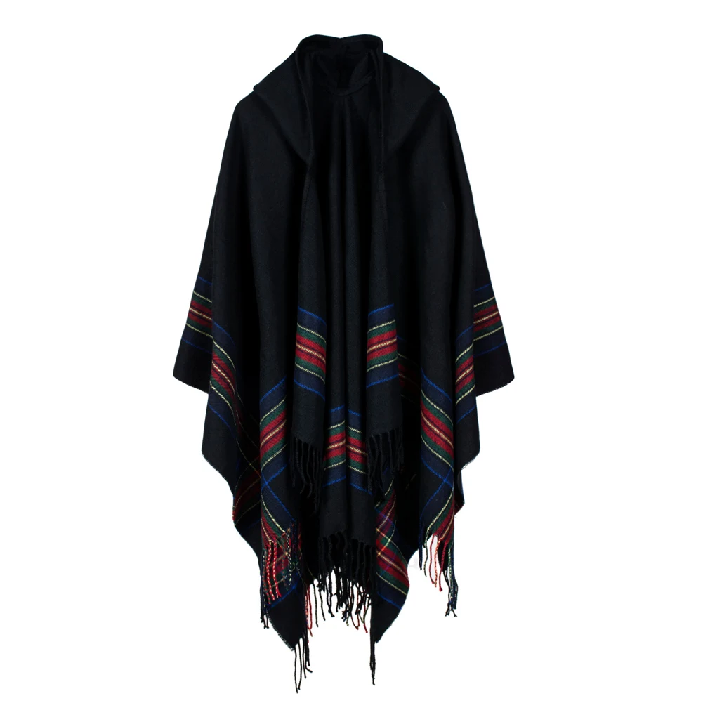 2019 Autumn Winter Women Knitted Poncho Cape Hooded Stripe Oversized Cardigan Sweater Long Shawl Scarf Cashmere Pashmina Fashion
2019 Autumn Winter Women Knitted Poncho Cape Hooded Stripe Oversized Cardigan Sweater Long Shawl Scarf Cashmere Pashmina Fashion