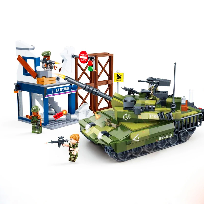 GUDI 8036 Military Tank SWAT Soldier Weapon Building Blocks Brick Compatible Playmobil Toys For Children
GUDI 8036 Military Tank SWAT Soldier Weapon Building Blocks Brick Compatible Playmobil Toys For Children