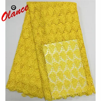 Latest design 10 colours free shipping Cupion lace PW130 , Factory price Yellow fabric 5 yards Guipure lace for Lady dress
Latest design 10 colours free shipping Cupion lace PW130 , Factory price Yellow fabric 5 yards Guipure lace for Lady dress