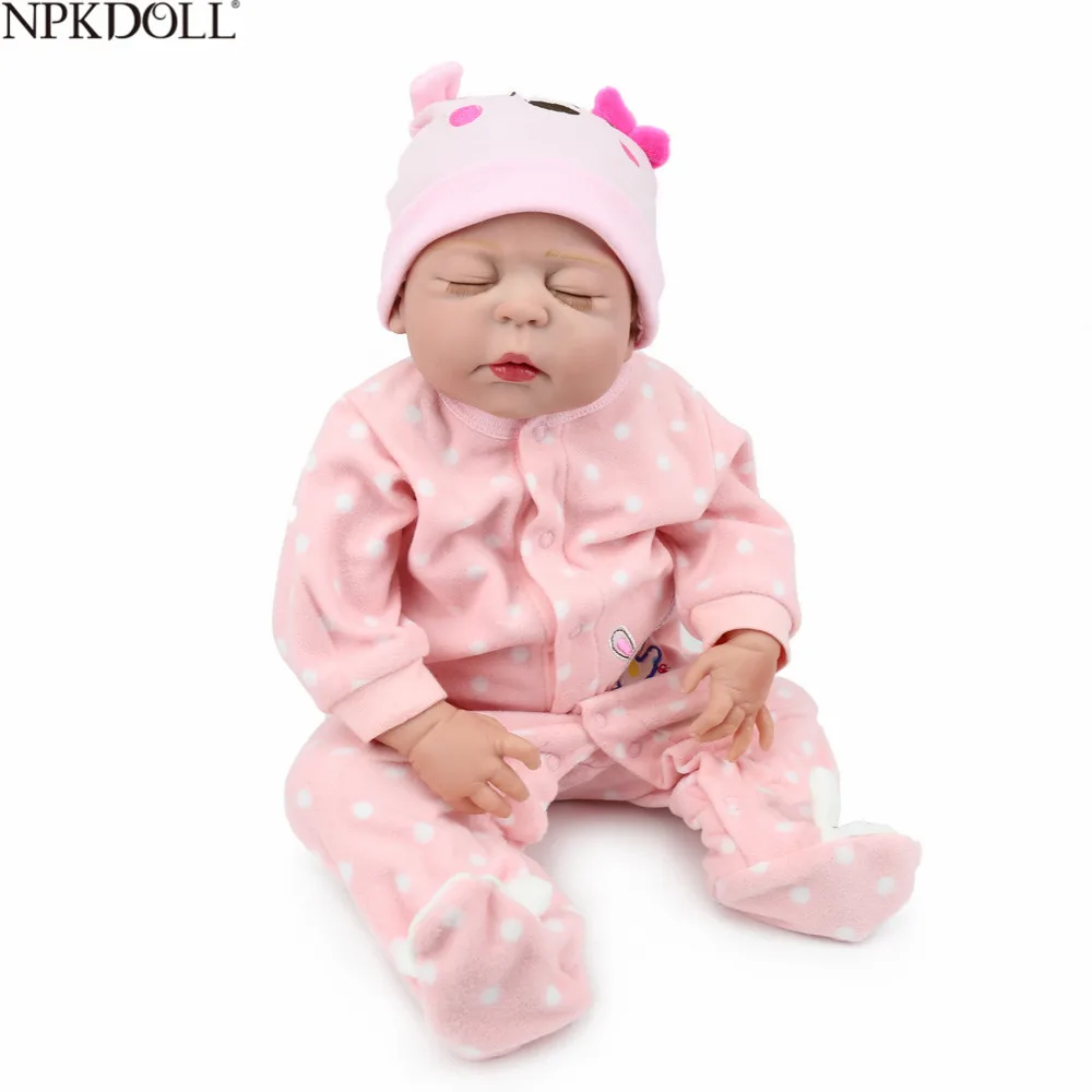 NPKDOLL Reborn Baby Doll Full Body Realistic Lifelike Silicone Baby Girl DollSleeping Toys Children Bebe Reborn menina brinquedo
NPKDOLL Reborn Baby Doll Full Body Realistic Lifelike Silicone Baby Girl DollSleeping Toys Children Bebe Reborn menina brinquedo