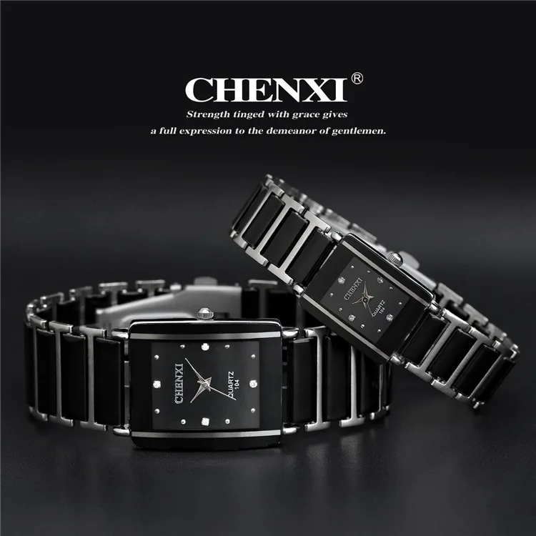 newest hot sales fashion high quality brand chenxi women men couples Leisure watch waterproof Square ceramics wristwatch CX-104
newest hot sales fashion high quality brand chenxi women men couples Leisure watch waterproof Square ceramics wristwatch CX-104