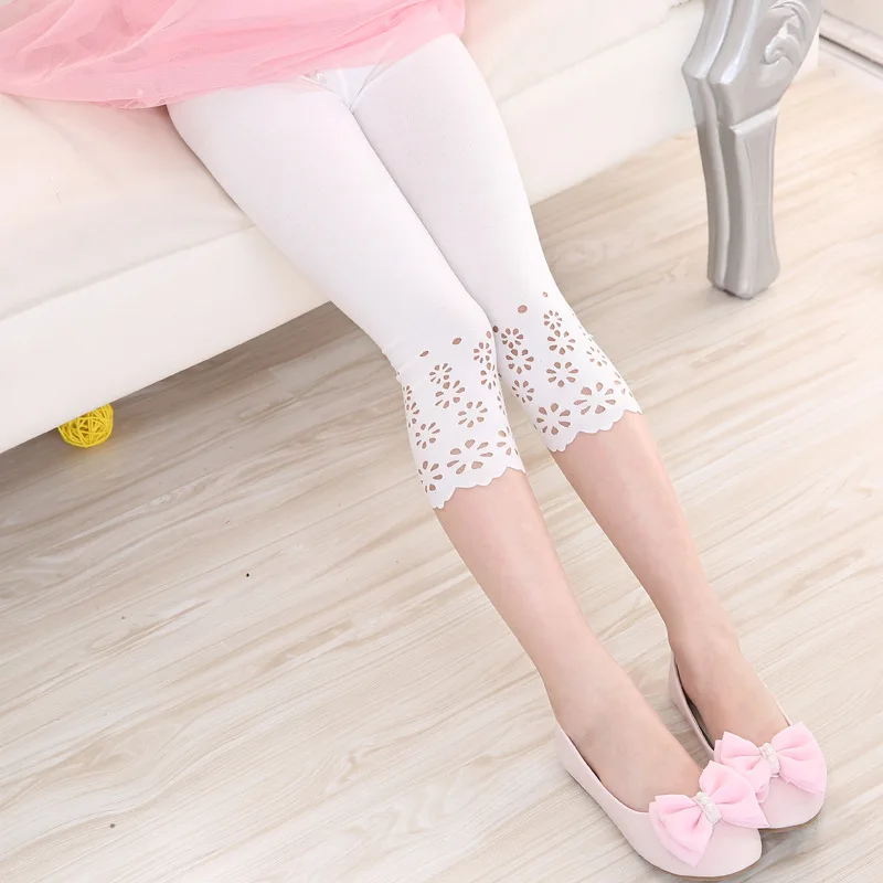 Summer Cotton Leggings Children Cut Flowers Capri Pants Girls Leggings Baby Girl Candy Color Pants Kids Clothes 2-10Y 
Summer Cotton Leggings Children Cut Flowers Capri Pants Girls Leggings Baby Girl Candy Color Pants Kids Clothes 2-10Y