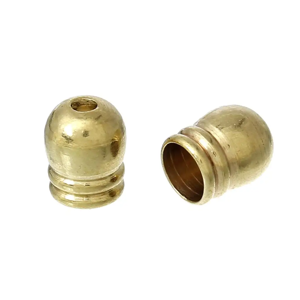 DoreenBeads Brass Necklace Cord End Tips Barrel Brass Tone (Fits 5.5mm( 2/8") Cord) 7.5mm( 2/8") x 7.5mm( 2/8"), 8 PCs 2016 new
DoreenBeads Brass Necklace Cord End Tips Barrel Brass Tone (Fits 5.5mm( 2/8") Cord) 7.5mm( 2/8") x 7.5mm( 2/8"), 8 PCs 2016 new