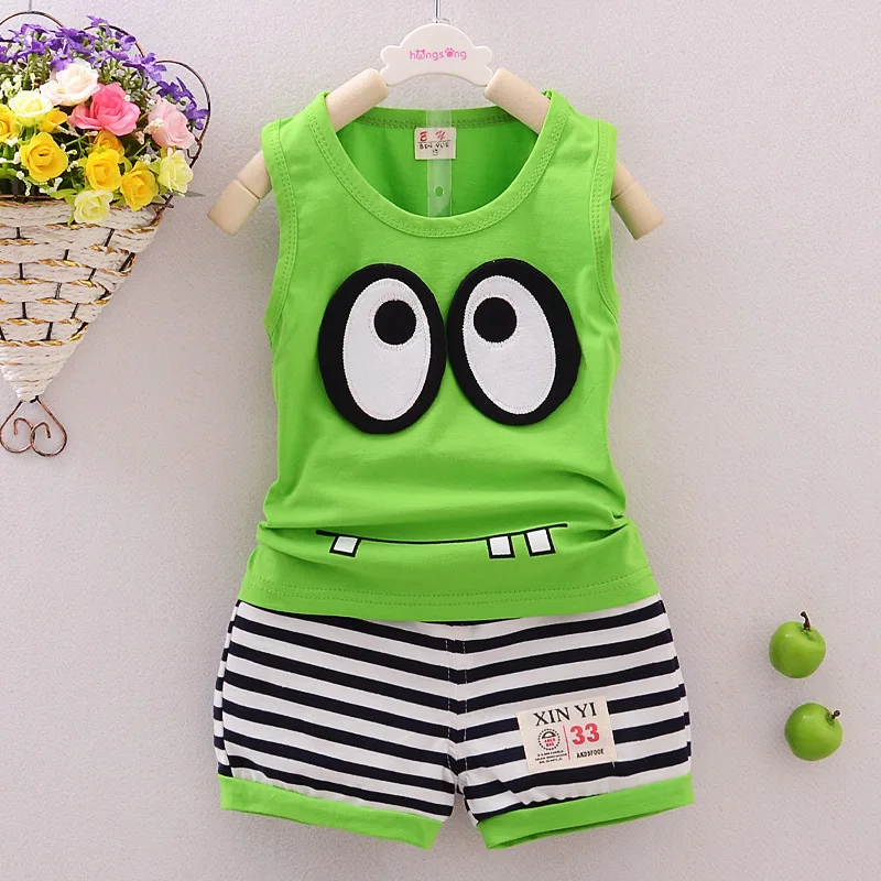 BibiCola Summer Children Vest Clothes Set Baby Boys Clothing Set Sleeveless Tops + Shorts Kids suit Boy Minnie cartoon t shirt
BibiCola Summer Children Vest Clothes Set Baby Boys Clothing Set Sleeveless Tops + Shorts Kids suit Boy Minnie cartoon t shirt