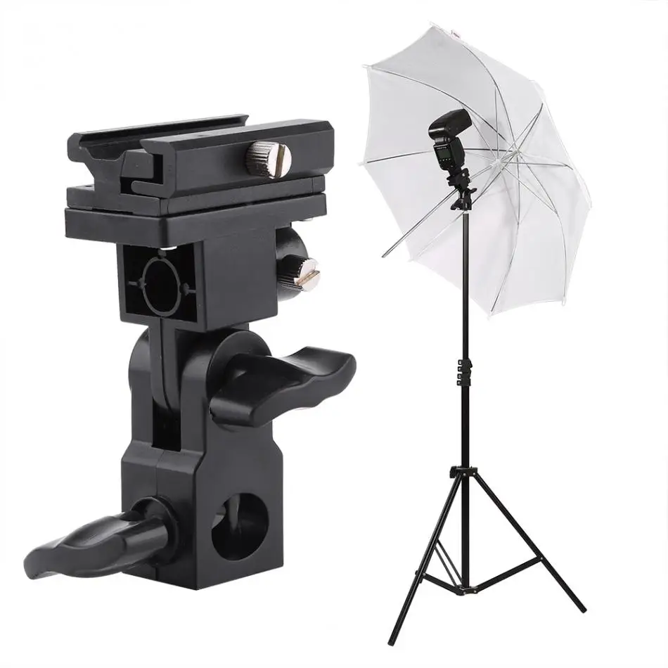 Universal Flash Umbrella Holder Light Stand Bracket Clamp Holder Clip Camera Photography Studio Light Stand Camera Flash
Universal Flash Umbrella Holder Light Stand Bracket Clamp Holder Clip Camera Photography Studio Light Stand Camera Flash