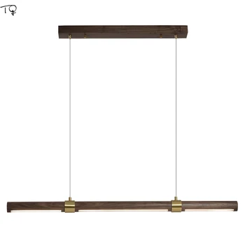 Led Long Lamp Wood Hanglamp Fixtures copper Walnut Pendants Modern Simple Creative Light for Office Bar Dining Room Living Room
Led Long Lamp Wood Hanglamp Fixtures copper Walnut Pendants Modern Simple Creative Light for Office Bar Dining Room Living Room