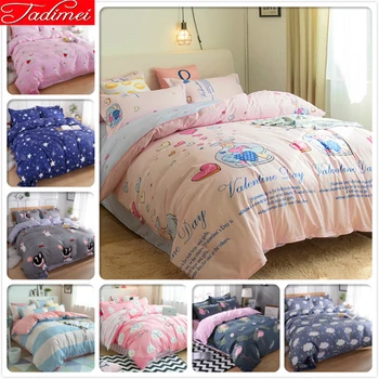 3/4 pcs Bedding Set Adult Kids Child Bed Linen Single Full Twin Queen King Size Bedspreads Quilt Comforter Duvet Cover 150x200cm
3/4 pcs Bedding Set Adult Kids Child Bed Linen Single Full Twin Queen King Size Bedspreads Quilt Comforter Duvet Cover 150x200cm