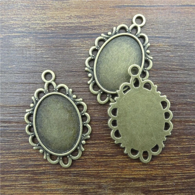 10pcs/13*18mm Vintage Bronze Oval Necklace Pendant Setting Cabochon Cameo Base Tray Bezel Blank Jewelry Findings&components
10pcs/13*18mm Vintage Bronze Oval Necklace Pendant Setting Cabochon Cameo Base Tray Bezel Blank Jewelry Findings&components
