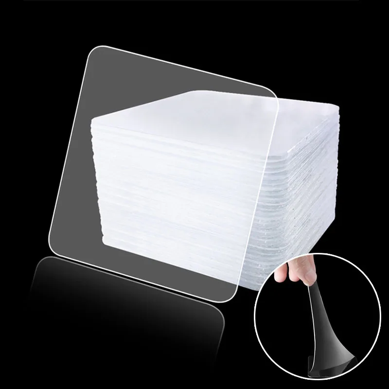 20Pcs Double-Sided Transparent Adhesive Hook Auxiliary Paste Strong Seamless Tile Hook Waterproof Magic Stickers Bathroom Tool
20Pcs Double-Sided Transparent Adhesive Hook Auxiliary Paste Strong Seamless Tile Hook Waterproof Magic Stickers Bathroom Tool