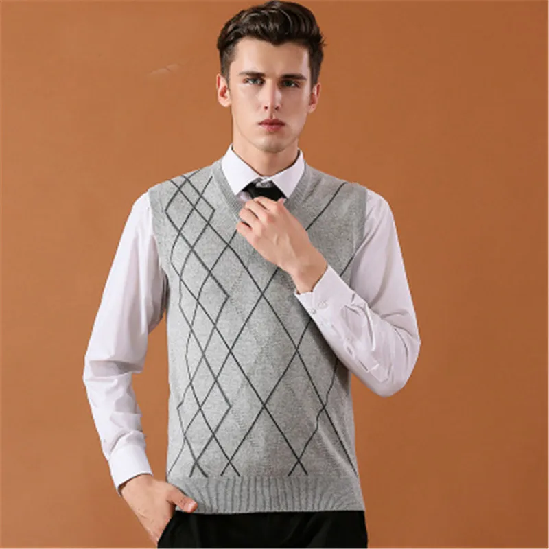Sweater Men Pullover Cashmere Jumper Classic Sleeveless Sweaters Vest Mens Pull Homme Male Pattern Cashmere Sweater Vest
Sweater Men Pullover Cashmere Jumper Classic Sleeveless Sweaters Vest Mens Pull Homme Male Pattern Cashmere Sweater Vest