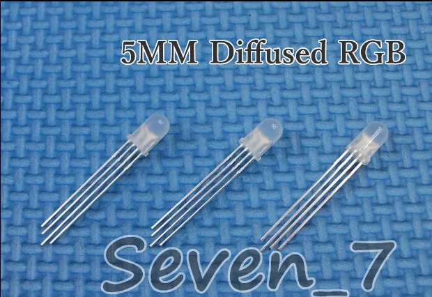 1000 pcs LED 5mm RGB Diffused COMMON Anode Red Green Blue 4Pins Tri Color Emitting Diodes F5mm RGB Diffused CATHODE LEDs LIGHT
1000 pcs LED 5mm RGB Diffused COMMON Anode Red Green Blue 4Pins Tri Color Emitting Diodes F5mm RGB Diffused CATHODE LEDs LIGHT