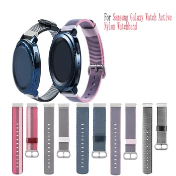 Woven Nylon Watchband Bracelet Strap for Samsung Galaxy Watch Active 20mm Nylon Soft Breathable Replacement Strap Sport Loop
Woven Nylon Watchband Bracelet Strap for Samsung Galaxy Watch Active 20mm Nylon Soft Breathable Replacement Strap Sport Loop