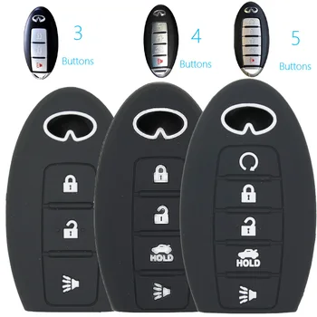For Infiniti G25 G37 FX37 FX50 EX35 EX37 Q70L M45 M56 Q60 QX50 QX70 JX35 3 or 4 or 5 Buttons Silica Gel Car Key Case Cover Skin
For Infiniti G25 G37 FX37 FX50 EX35 EX37 Q70L M45 M56 Q60 QX50 QX70 JX35 3 or 4 or 5 Buttons Silica Gel Car Key Case Cover Skin