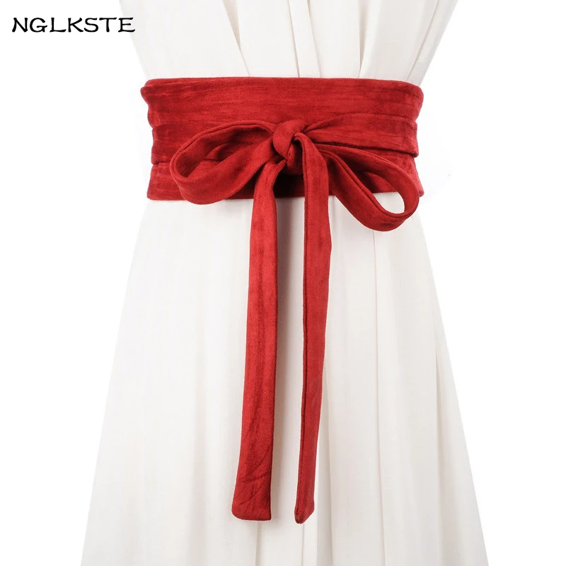 Autumn and winter women for belt weaving soft knot wide belt dress Ms. clothing Cummerbund high quality girl's belt LBQ090
Autumn and winter women for belt weaving soft knot wide belt dress Ms. clothing Cummerbund high quality girl's belt LBQ090