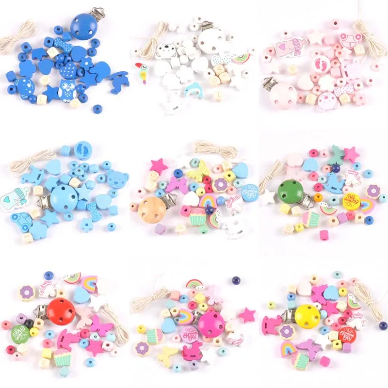 37pcs/Set Wooden Jewelry Spacer Beading Beads Handmade DIY Pacifier Clip Necklace Bracelet Wood Beads MT2189
37pcs/Set Wooden Jewelry Spacer Beading Beads Handmade DIY Pacifier Clip Necklace Bracelet Wood Beads MT2189