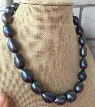 free shipping >>>>noble jewelry Freshwater huge 12-14mm baroque black green pearl necklace 14k
free shipping >>>>noble jewelry Freshwater huge 12-14mm baroque black green pearl necklace 14k