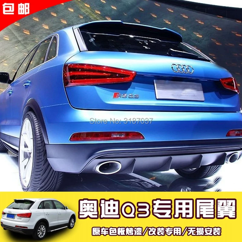 For Audi Q3 Spoiler Audi Q3 ABS Plastic Unpainted Color Rear Roof Spoiler Wing Trunk Lip Boot Cover Car Styling With Color
For Audi Q3 Spoiler Audi Q3 ABS Plastic Unpainted Color Rear Roof Spoiler Wing Trunk Lip Boot Cover Car Styling With Color