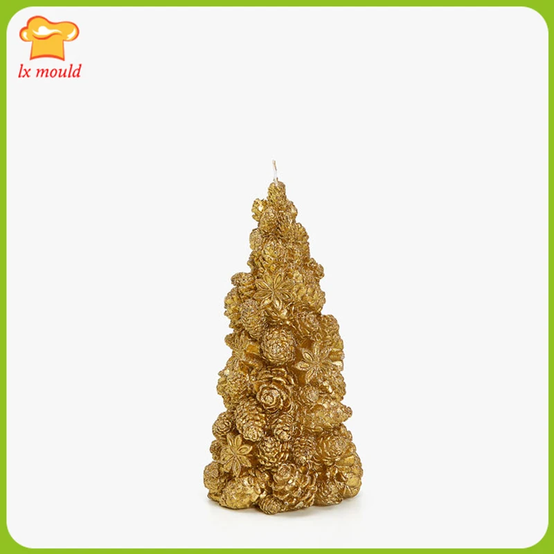 LXYY mold 2017 New pine cone fir candle silicone mold 3D candle silicone mold Christmas decoration candle tools
LXYY mold 2017 New pine cone fir candle silicone mold 3D candle silicone mold Christmas decoration candle tools