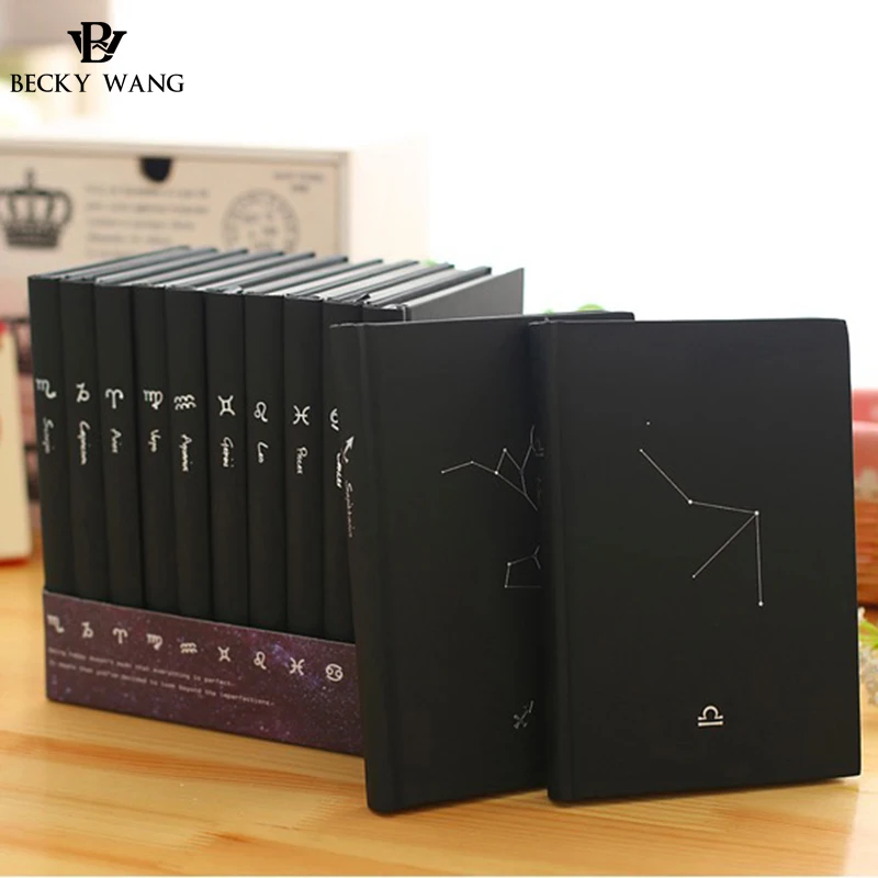 Creative Constellation Journal A6 Lined Paper with Black Hard Cover Notebook Cool Diary Book For Office Students Free Shipping
Creative Constellation Journal A6 Lined Paper with Black Hard Cover Notebook Cool Diary Book For Office Students Free Shipping