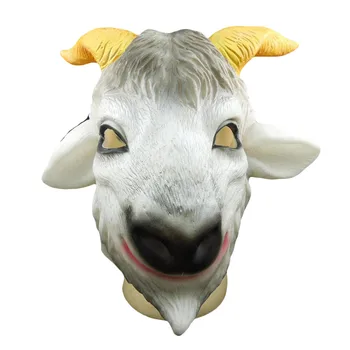 New Arrived Halloween Party Sheep Latex Mask ram Halloween Clothing Scary Costumes Halloween Supplies Maschera di Halloween Hot 
New Arrived Halloween Party Sheep Latex Mask ram Halloween Clothing Scary Costumes Halloween Supplies Maschera di Halloween Hot