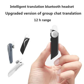 The New Wireless Intelligent Translation Bluetooth Earphone Is Suitable for Mobile Phone and Computer
The New Wireless Intelligent Translation Bluetooth Earphone Is Suitable for Mobile Phone and Computer