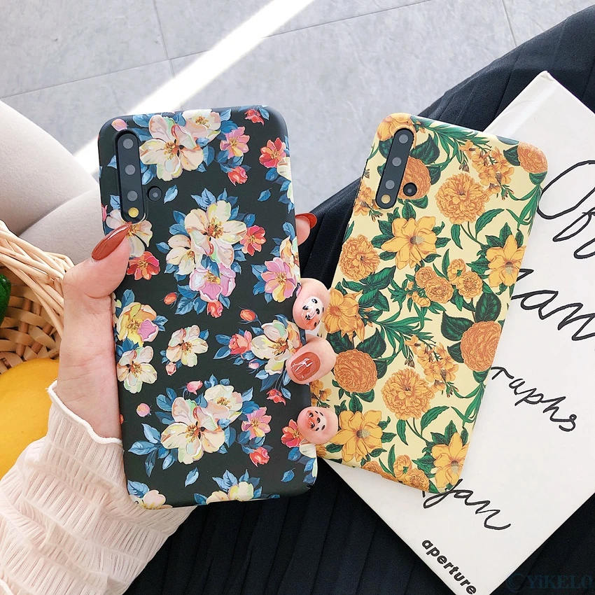 YiKELO Fashion Painting Flowers Hard PC Full Phone Case For Huawei Honor 20 Nova 5 5i Pro Nova5 Honor20 Luxury Back Covers Capa
YiKELO Fashion Painting Flowers Hard PC Full Phone Case For Huawei Honor 20 Nova 5 5i Pro Nova5 Honor20 Luxury Back Covers Capa