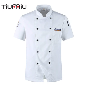 M-3XL New Arrival Mens Kitchen Cozinha Cooking Work Wear Uniforms Restaurant Summer White Top shirts Double Breasted Chef Jacket
M-3XL New Arrival Mens Kitchen Cozinha Cooking Work Wear Uniforms Restaurant Summer White Top shirts Double Breasted Chef Jacket