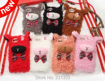 C-ku Sheep Ear Hair Fur Diamond Soft TPU Case For Iphone 8 7 Plus Iphone7 6 6S SE 5 5S 3D Cartoon Cute Bear Skin 50pcs
C-ku Sheep Ear Hair Fur Diamond Soft TPU Case For Iphone 8 7 Plus Iphone7 6 6S SE 5 5S 3D Cartoon Cute Bear Skin 50pcs