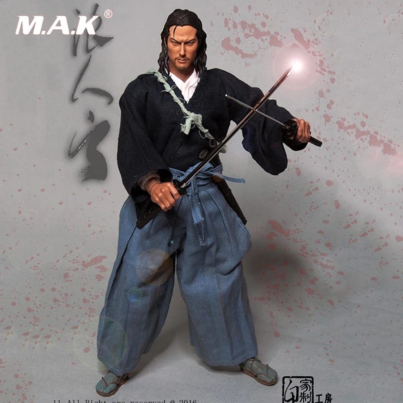 1/6 Scale Ronin Yun Japanese Samurai Male Figure 12" Action Figure Doll Toys with weapon Gift Collection
1/6 Scale Ronin Yun Japanese Samurai Male Figure 12" Action Figure Doll Toys with weapon Gift Collection