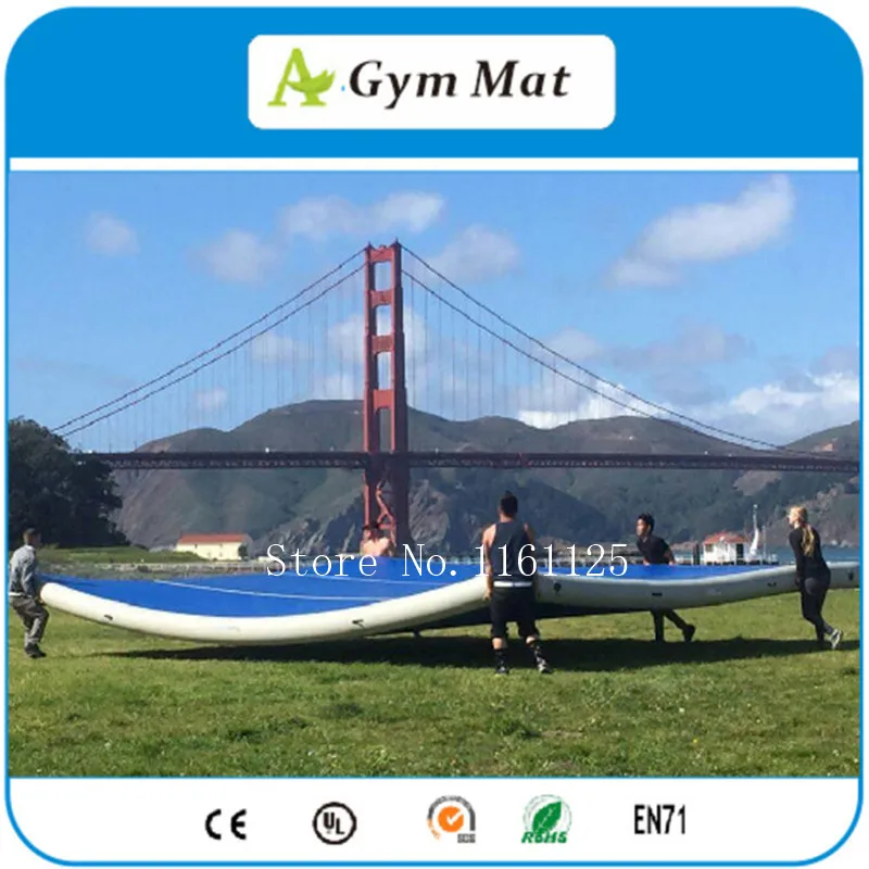 Small Outdoor Inflatable Tumbling Air Gym Mat Inflatable Air Track with size 5x2m
Small Outdoor Inflatable Tumbling Air Gym Mat Inflatable Air Track with size 5x2m
