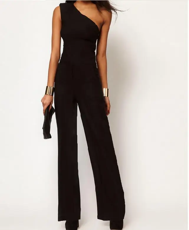 M-2XL Hot 2019 Spring Women New Fashion Cultivate one's morality flares Sexy one shoulder wide leg jumpsuits
M-2XL Hot 2019 Spring Women New Fashion Cultivate one's morality flares Sexy one shoulder wide leg jumpsuits