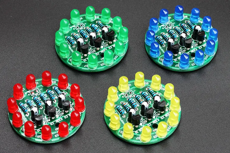 Электронный СВЕТОДИОДНЫЙ DIY светодиодный Цикл освещение Начинающий обучающий комплект 4 в 1 4 разных цвета
Электронный СВЕТОДИОДНЫЙ DIY светодиодный Цикл освещение Начинающий обучающий комплект 4 в 1 4 разных цвета