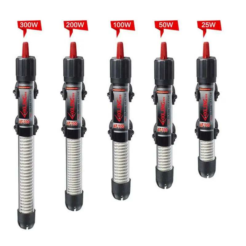 25W-300W Submersible Aquarium Water Heater Heating Rod Quartz Glass Explosion-proof Fish Tank Heating Rod Temperature Control
25W-300W Submersible Aquarium Water Heater Heating Rod Quartz Glass Explosion-proof Fish Tank Heating Rod Temperature Control